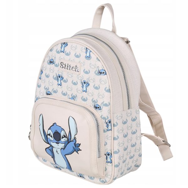 Mochila Stitch Azul / Crema - Imagen 3