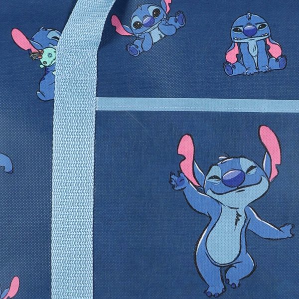 Bolsa Reusable Stitch Azul Grande - Imagen 2