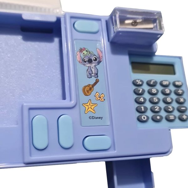 Estuche para lapiceros Stitch celeste - Imagen 3