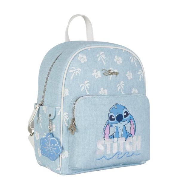 Mochila Stitch Azul Pequeña - Imagen 3